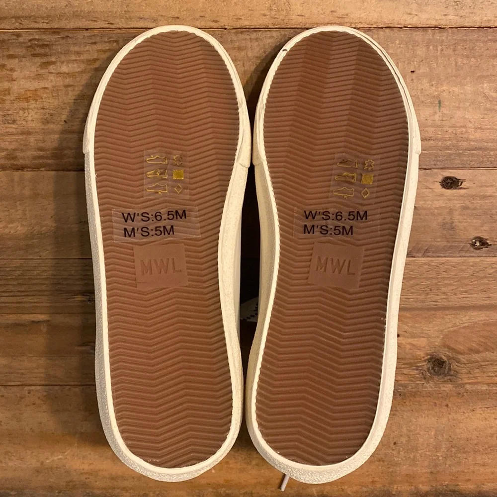 Madewell leather high tops, white, women’s 6.5 - Picture 5 of 5